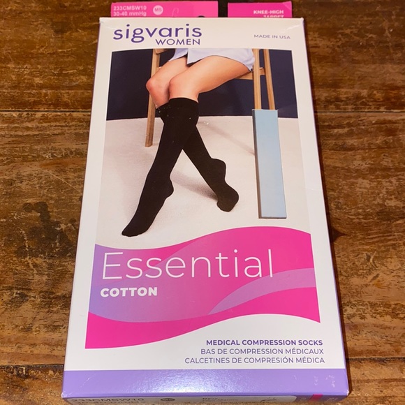 Sigvaris Knee High Medical Compression Socks Size M - Picture 1 of 12